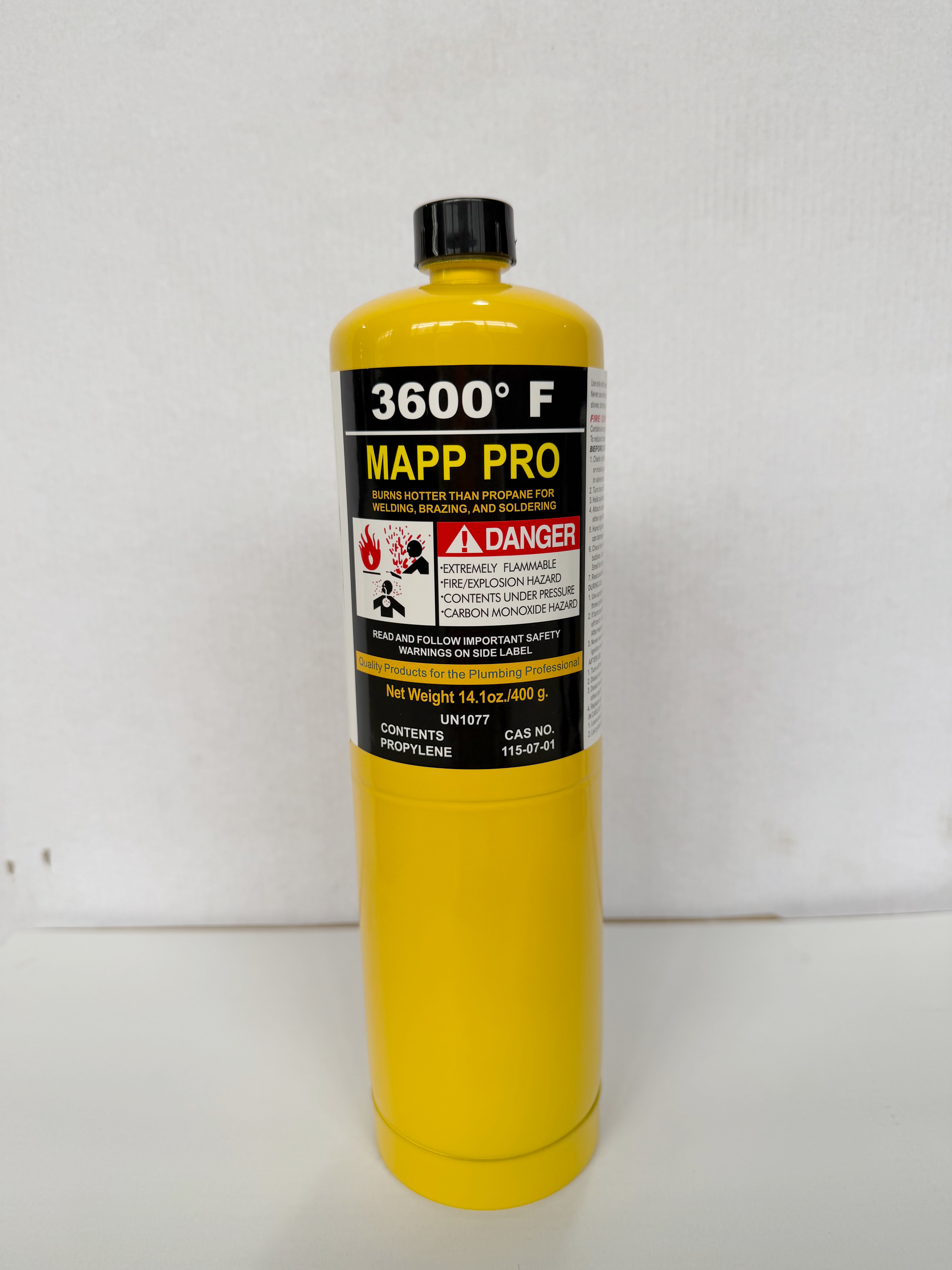 MAPP Pro Disposable Cylinder